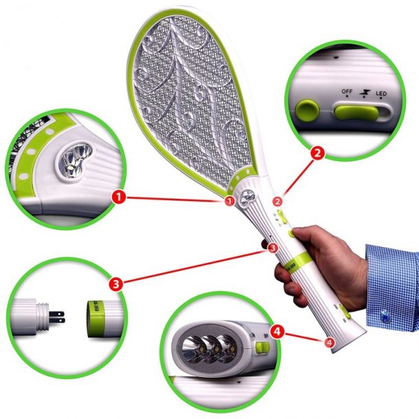 Bug Zapper Racket