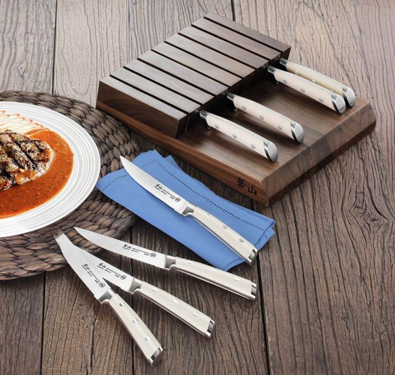 German Steel 8Piece Steak Knife Set
