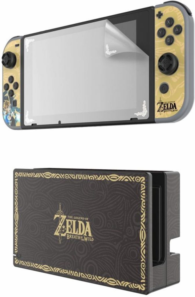 Nintendo Switch Zelda Collector’s Edition Screen Protection and Skins