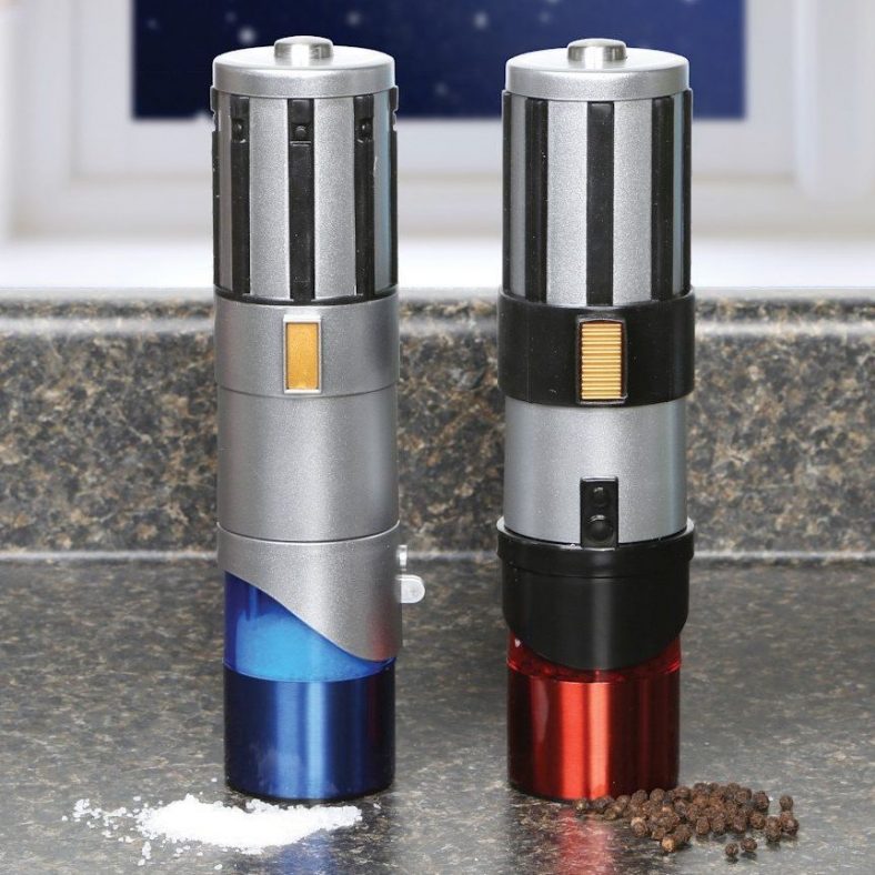 Star Wars Lightsaber Salt and Pepper Mills