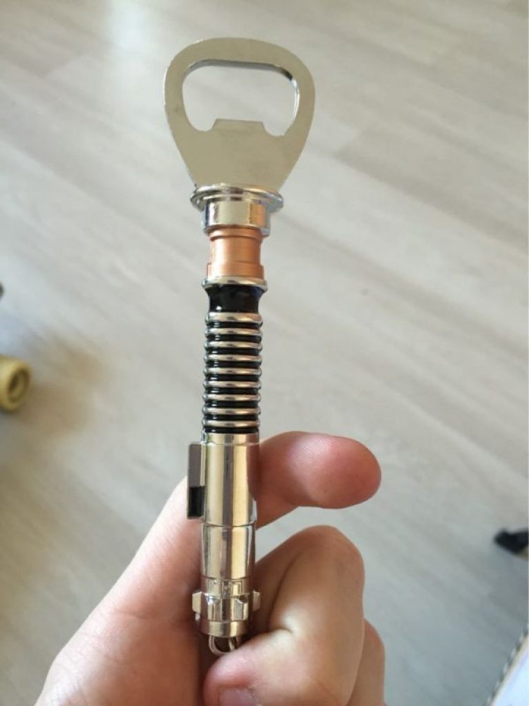 Bottle Opener Keychain Skywalker’s Lightsaber