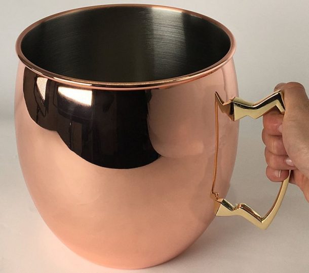 Jumbo Moscow Mule Copper Drinking Mug 1756