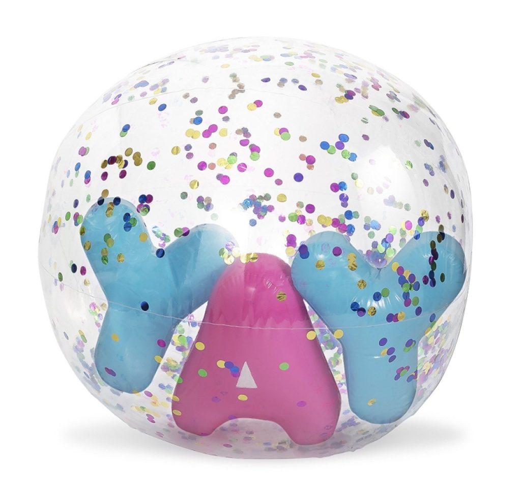 Giant Inflatable Confetti YAY Beach Ball