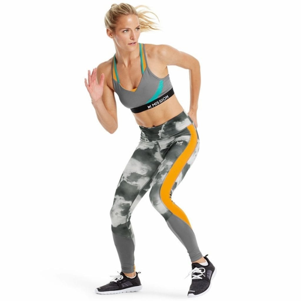 Mission Leggings Donna Vaporactive A Vita Alta – Tecnologia 37.5 Asciugatura Rapida E Antiodore