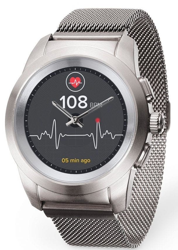 mykronoz zetime original hybrid smartwatch