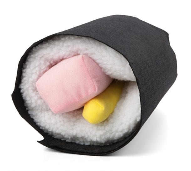 silly sushi california roll plush toy