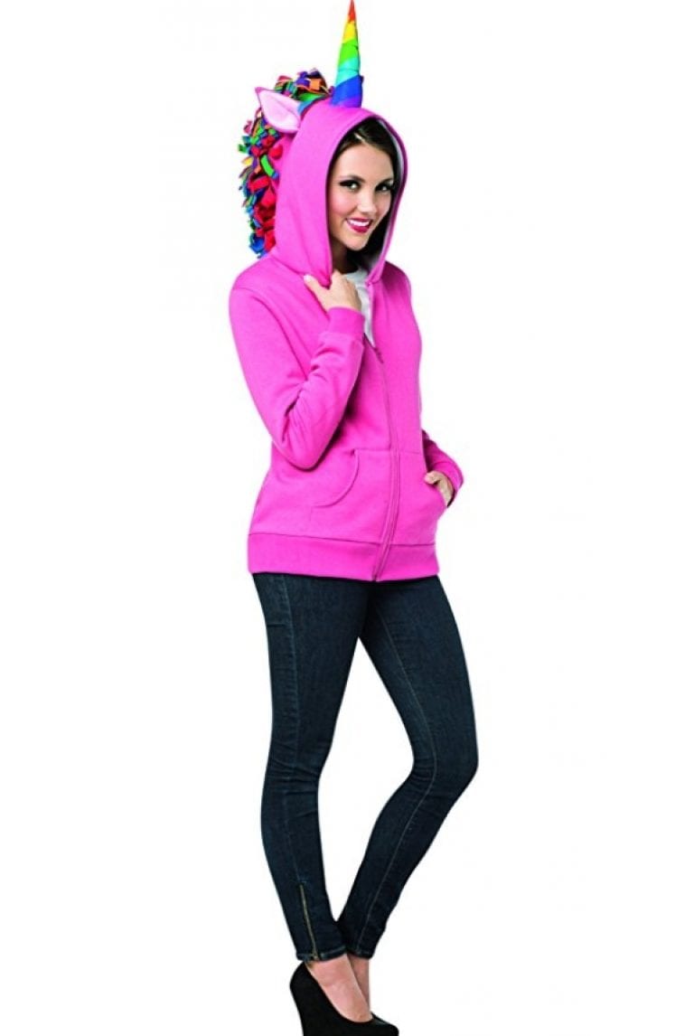 Rainbow Unicorn Woman Hoodie main image 1