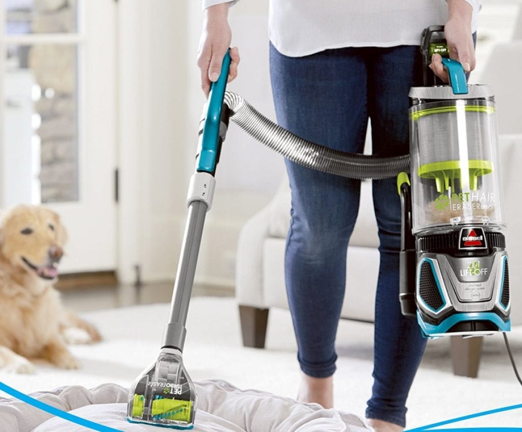 Bissell Pet Hair Eraser Lift Off Bagless Upright Vacuum