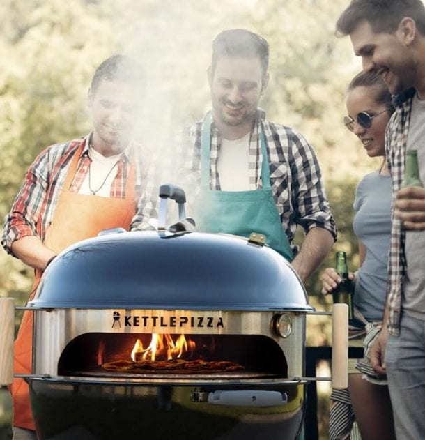 The Charcoal Grill To Pizza Oven Converter