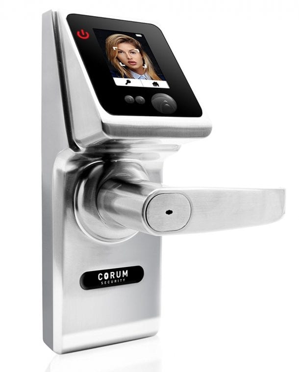 Security Biometric Keyless Facial Recognition Door Lock Knob