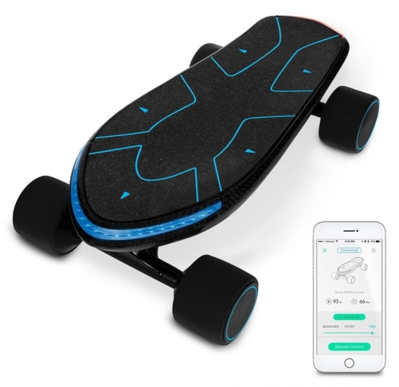 Swagtron Spectra Advanced Electric Cruiser Skateboard