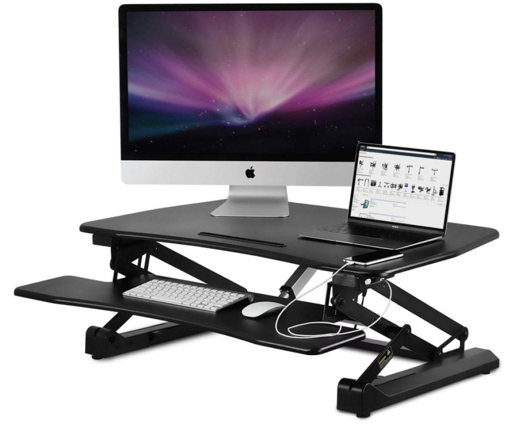 Electric Standing Desk Converter