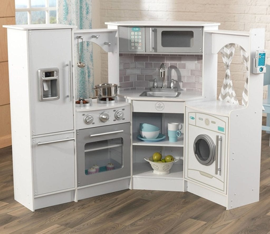 Ultimate Corner Play Kitchen Set   Ultimate Corner Play Kitchen Set 1024x888 