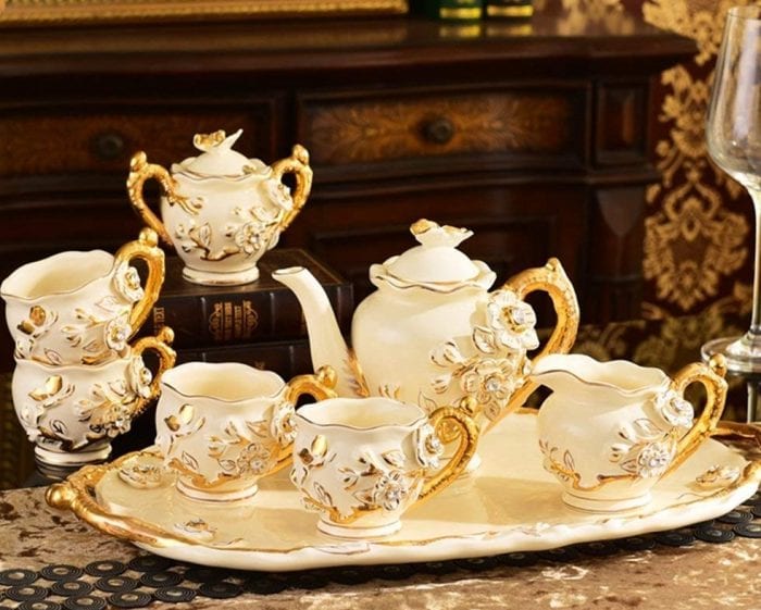 my porcelain tea set