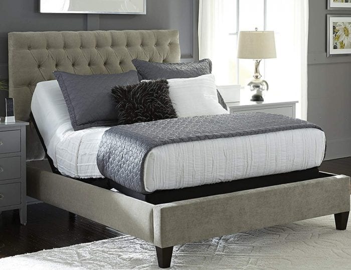 SCape 2.0 Split King + 12″ Luxury Cool Gel Memory Foam Mattress