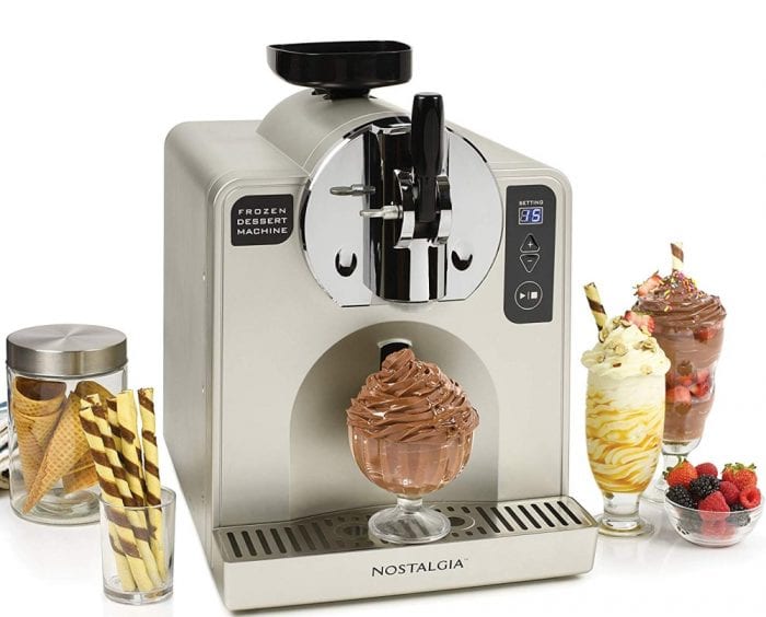 Nostalgia FDM1 Soft Serve Ice Cream & Frozen Dessert Machine