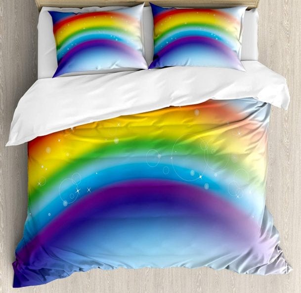 Rainbow Duvet Cover Set