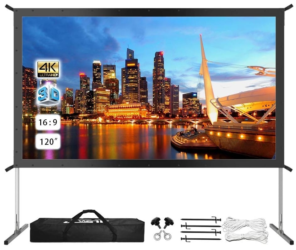 amazon projector hd screen with stand