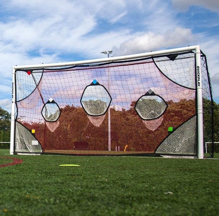 QuickPlay PRO Soccer Goal Target Nets 7 Scoring Zones Practice