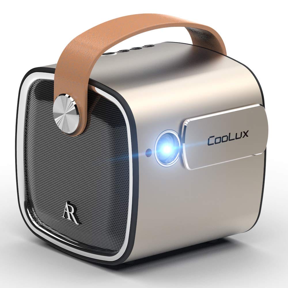 Coolux R4mini Projector LED Portable Bluetooth Speaker