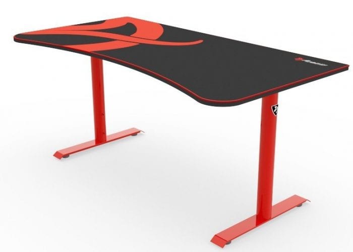 Стол для компьютера arozzi arena gaming desk dark grey