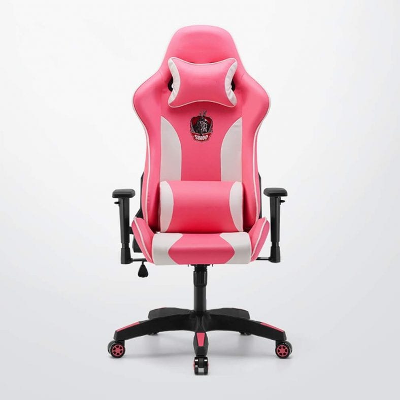 Pink Ergonomic Computer Chair