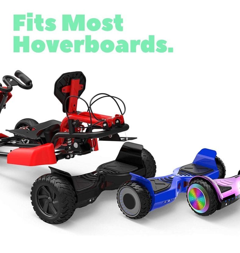 HYPER GOGO GoKart Kit – Hoverboard Attachment – Compatible with All ...