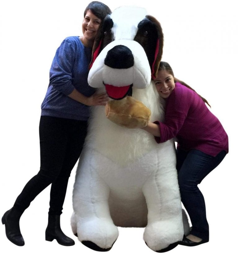 huge stuffed puppy