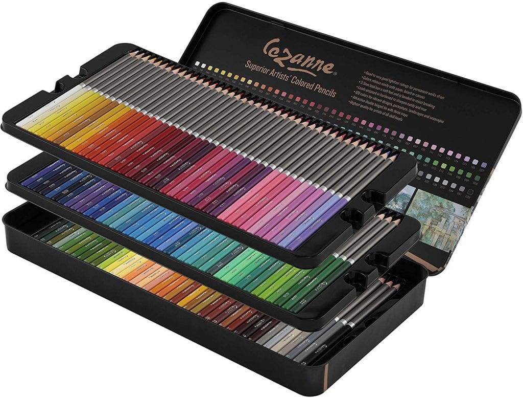 Cezanne Professional Colored Pencil Set of 120 Colors 7 Gadgets