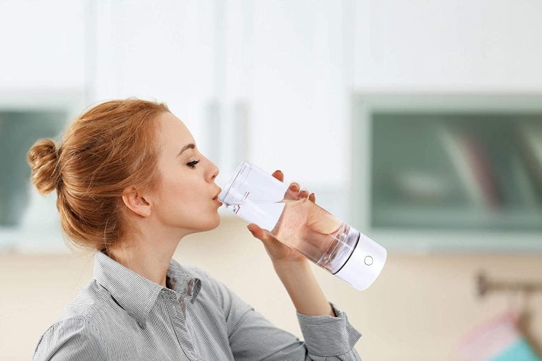 Rich Water Bottle maker with PEM Dual chamber NANO Technology