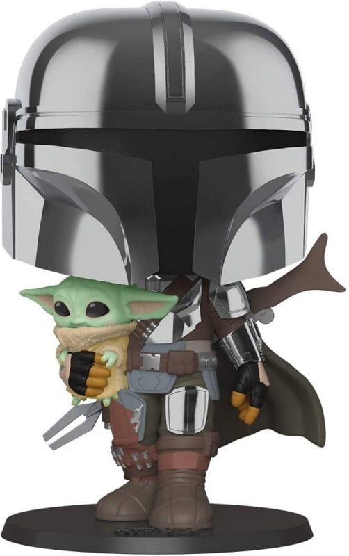 10 inch chrome mandalorian