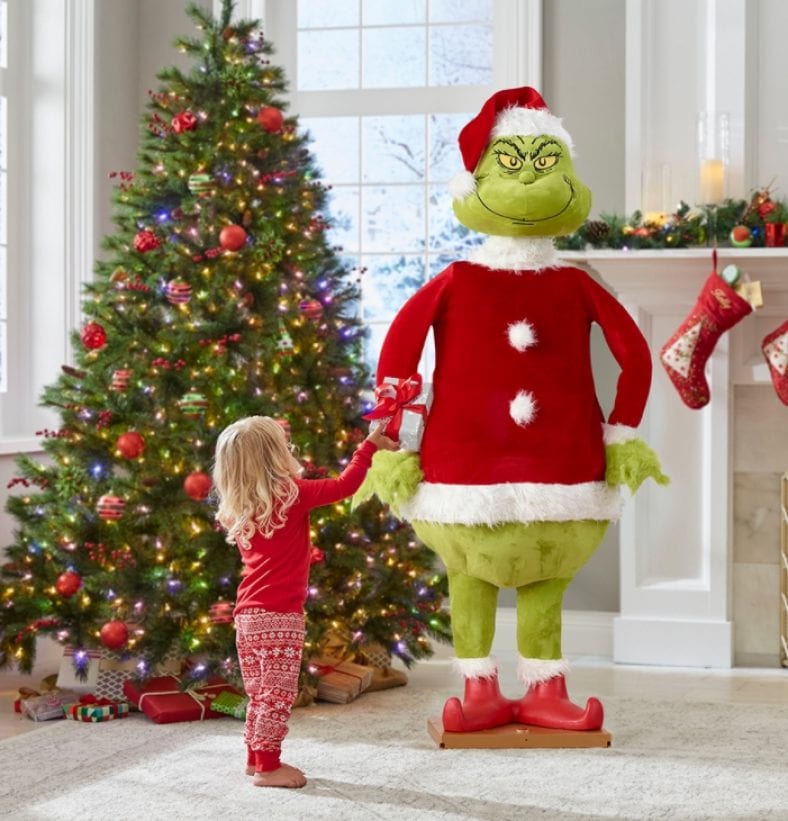 the grinch life size animated