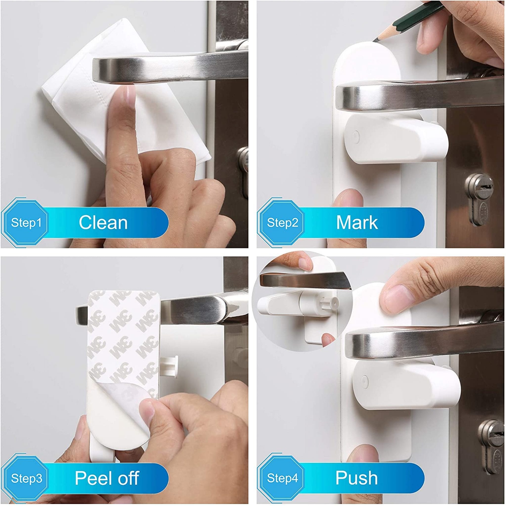 Child Proof Door Lever Lock