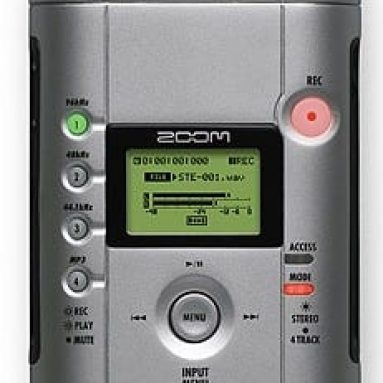 Zoom H4 Handy MP3 4-Track Digital Recorder