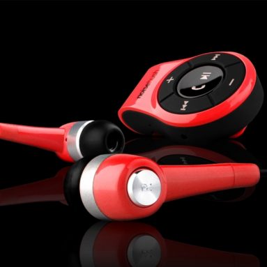 Clip-on Bluetooth Stereo Headset