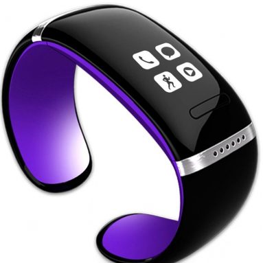 ABS Bluetooth V3.0 Smart Bracelet Wrist Watch with OLED Display