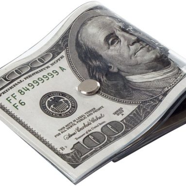 100 US Dollar Bill Door Stopper