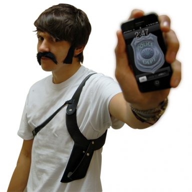 Secret Agent Phone Holder