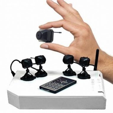 Wireless 4 Cam Video System
