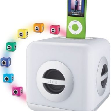 LED Color Changing Stereo System For Your iPod