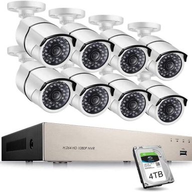 1080P WiFi Security Camera System