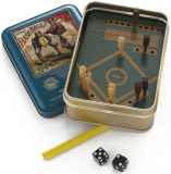 FOOTBALL AND BASEBALL TIN BOX GAMES