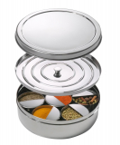 Spice Tiffin Masala Dabba with Spice Levelers