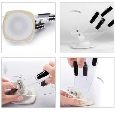 Sharp Ceramic Cutlery Knives Set