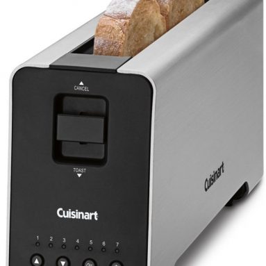 2-Slice Long Slot Motorized Toaster