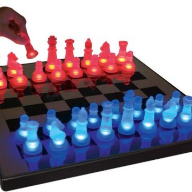 LED Glow Chess Set