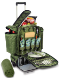 Picnic Time Excursion Deluxe Cooler on Wheels