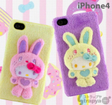 Hello Kitty Bunny Fluffy iPhone 4