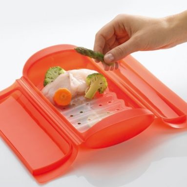 Lekue Steam Case with Tray