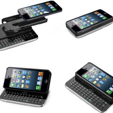 Mini Wireless Bluetooth Keyboard Case for iPhone 5